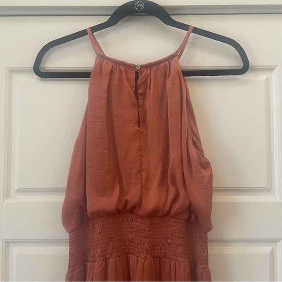 NWT She + Sky Midi Dress in Copper Size Medium - Picture 6 of 10
